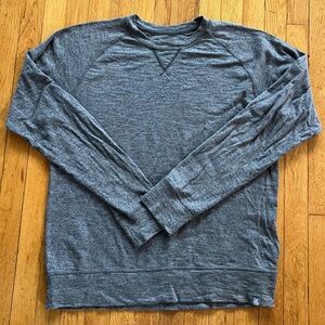 LIKE NEW: The North Face Men's Heathered Gray Crewneck